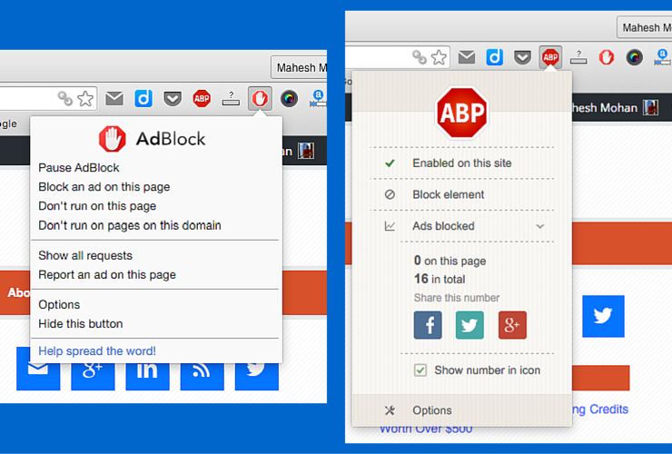 Adblock & Adblock Plus: Extension Options